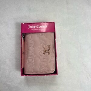 Juicy Couture Blush Pink Card Holder